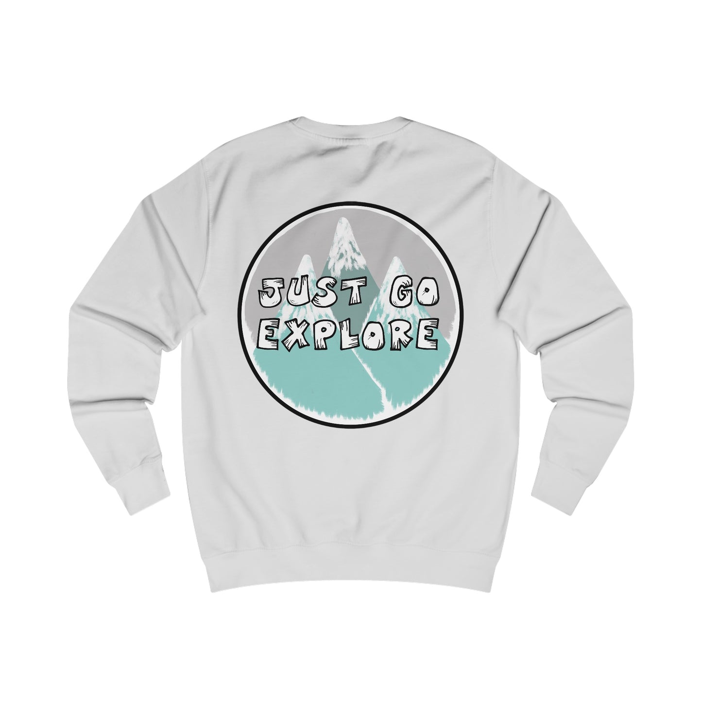 Just Go Explore Mountain Crewneck