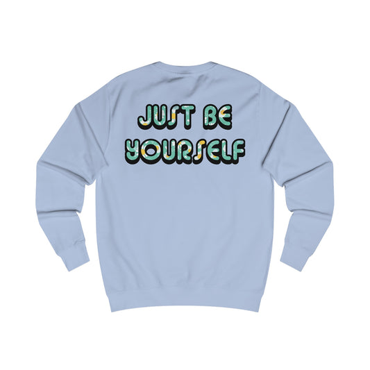 Just Be Yourself Daisy Fill Crewneck