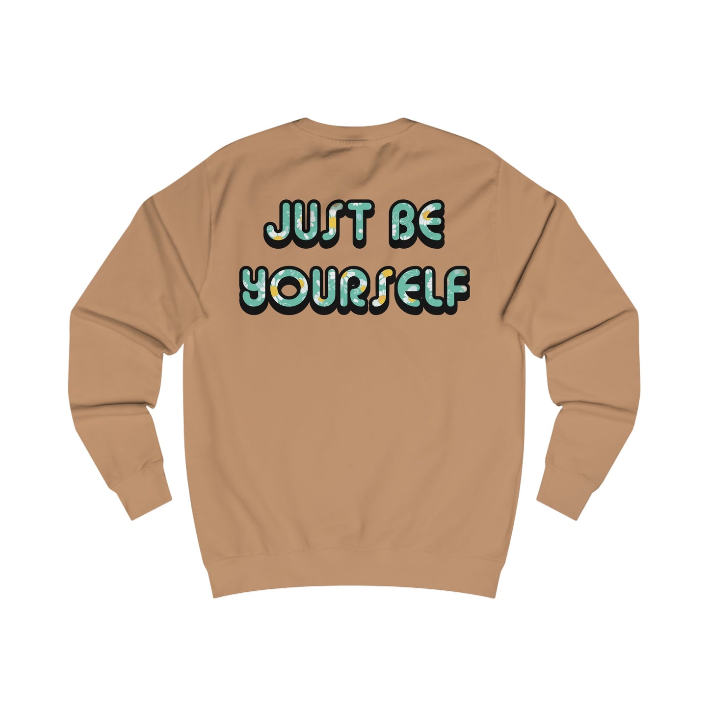 Just Be Yourself Daisy Fill Crewneck