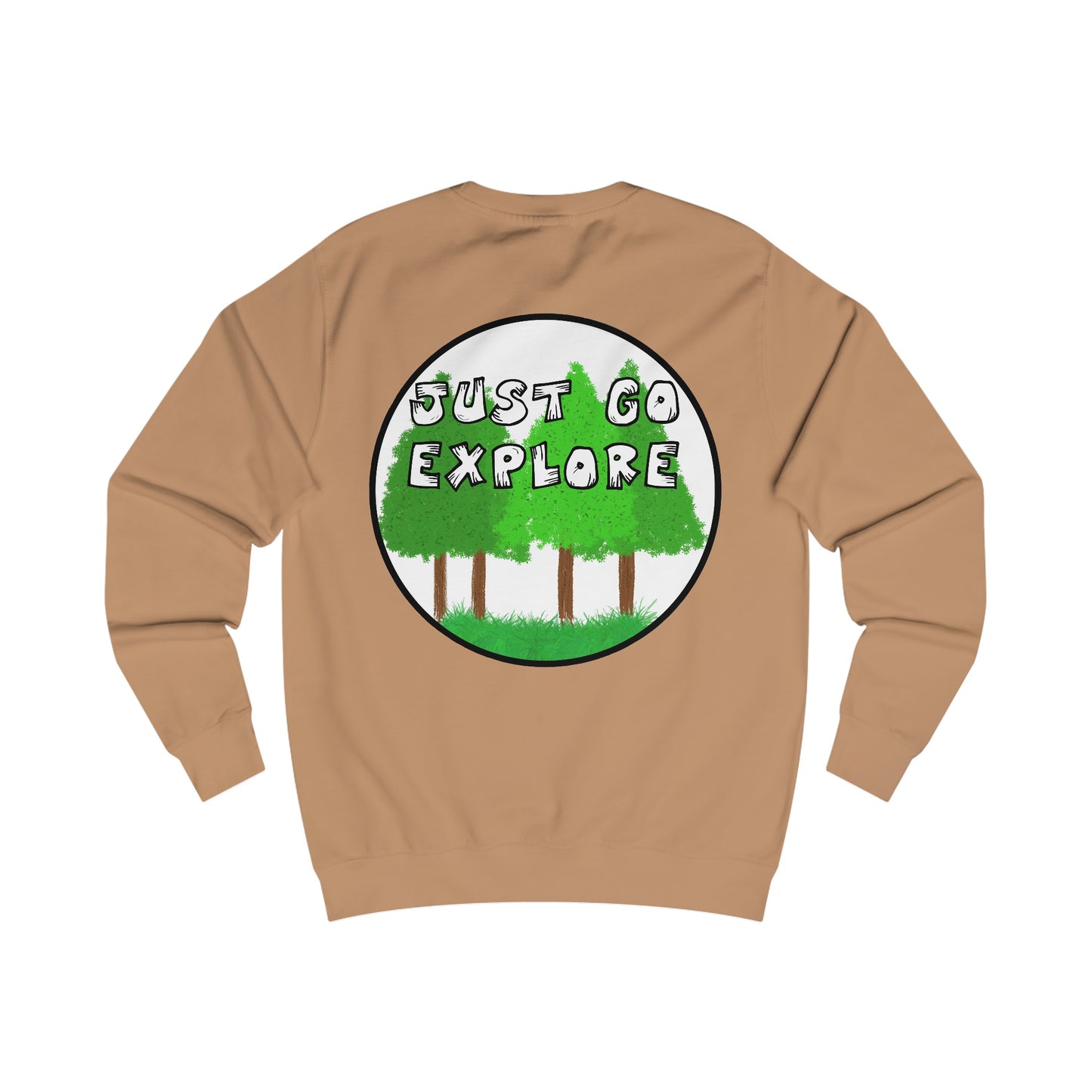 Just Go Explore Trees Crewneck