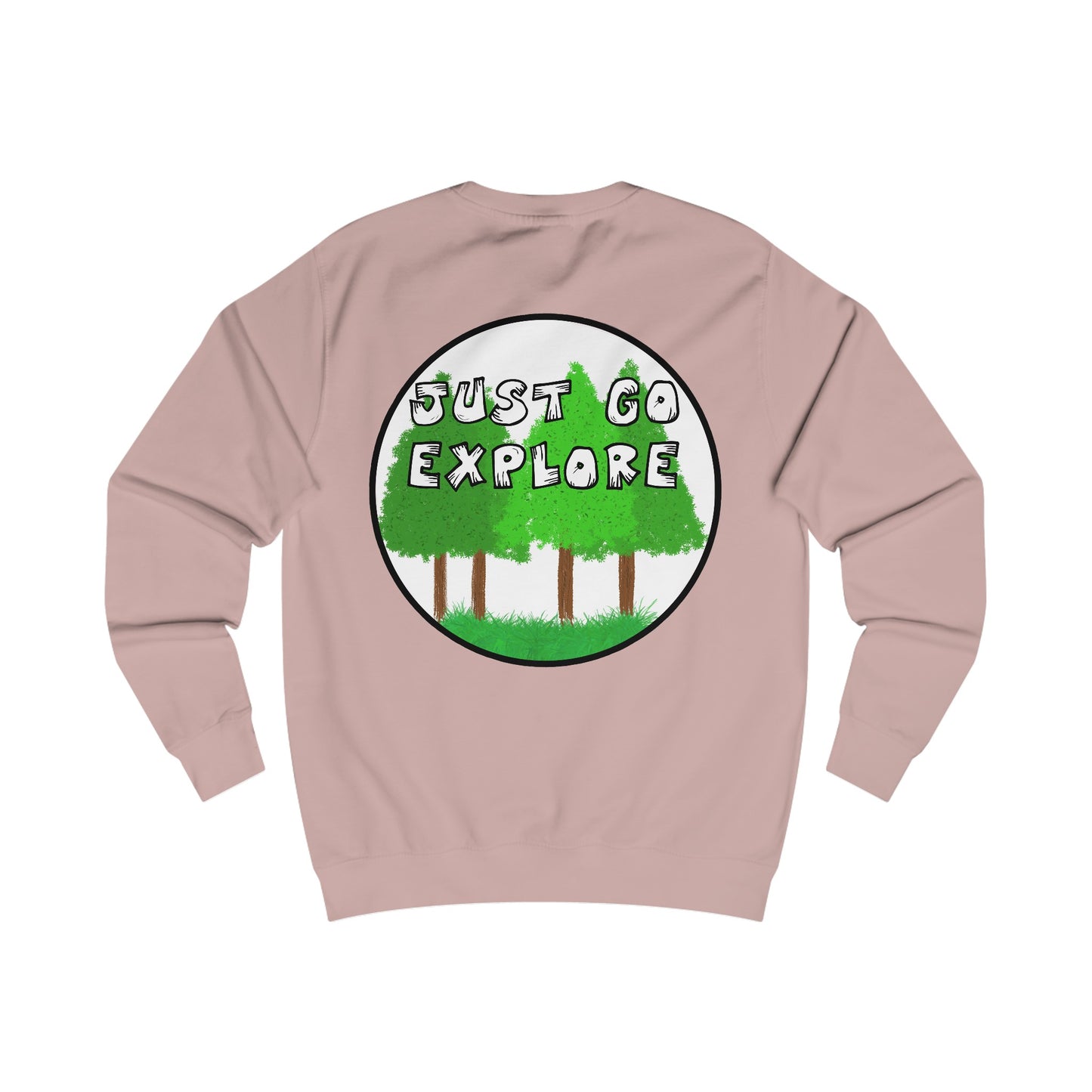 Just Go Explore Trees Crewneck