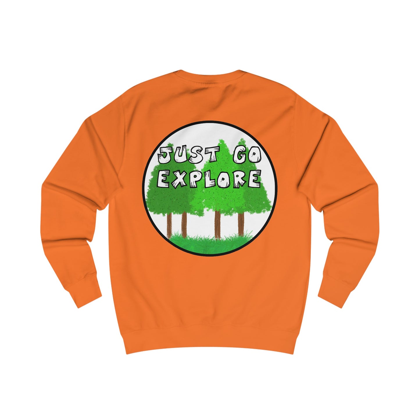 Just Go Explore Trees Crewneck