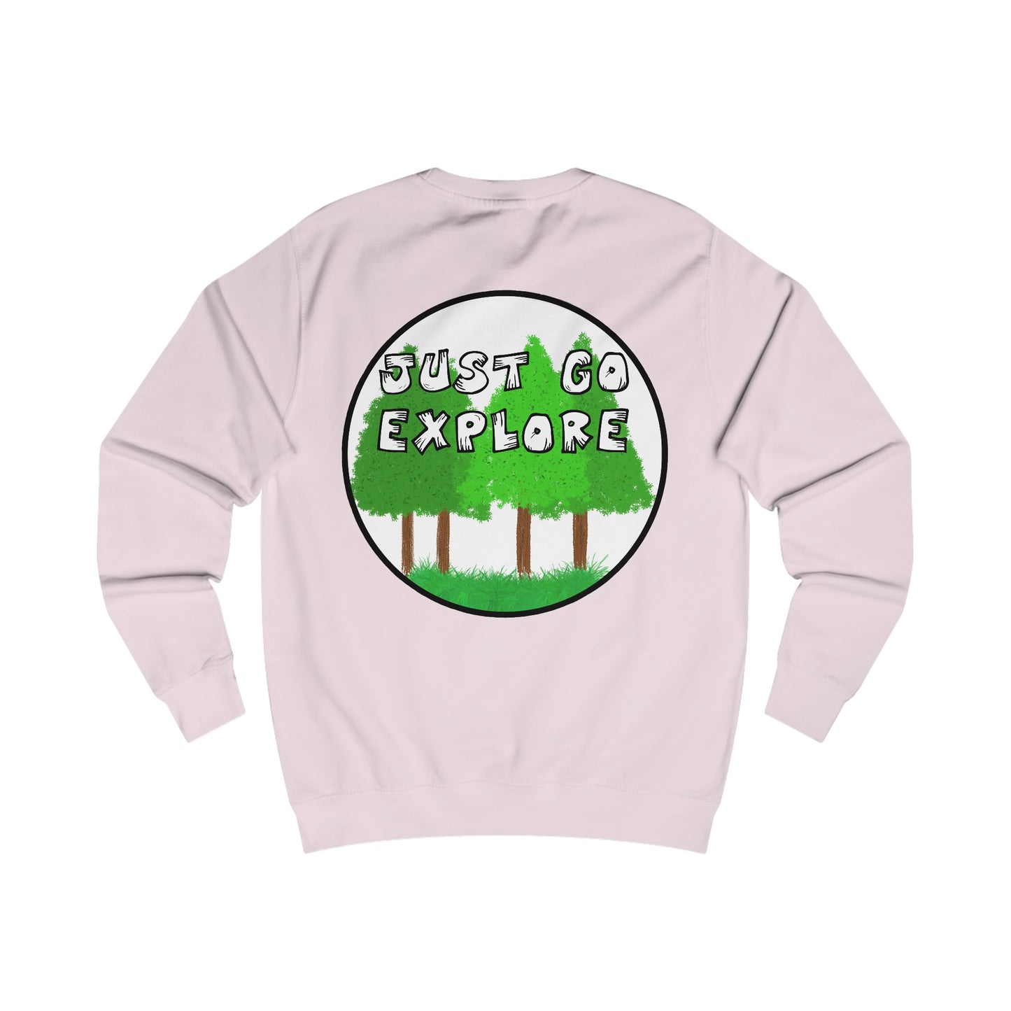 Just Go Explore Trees Crewneck