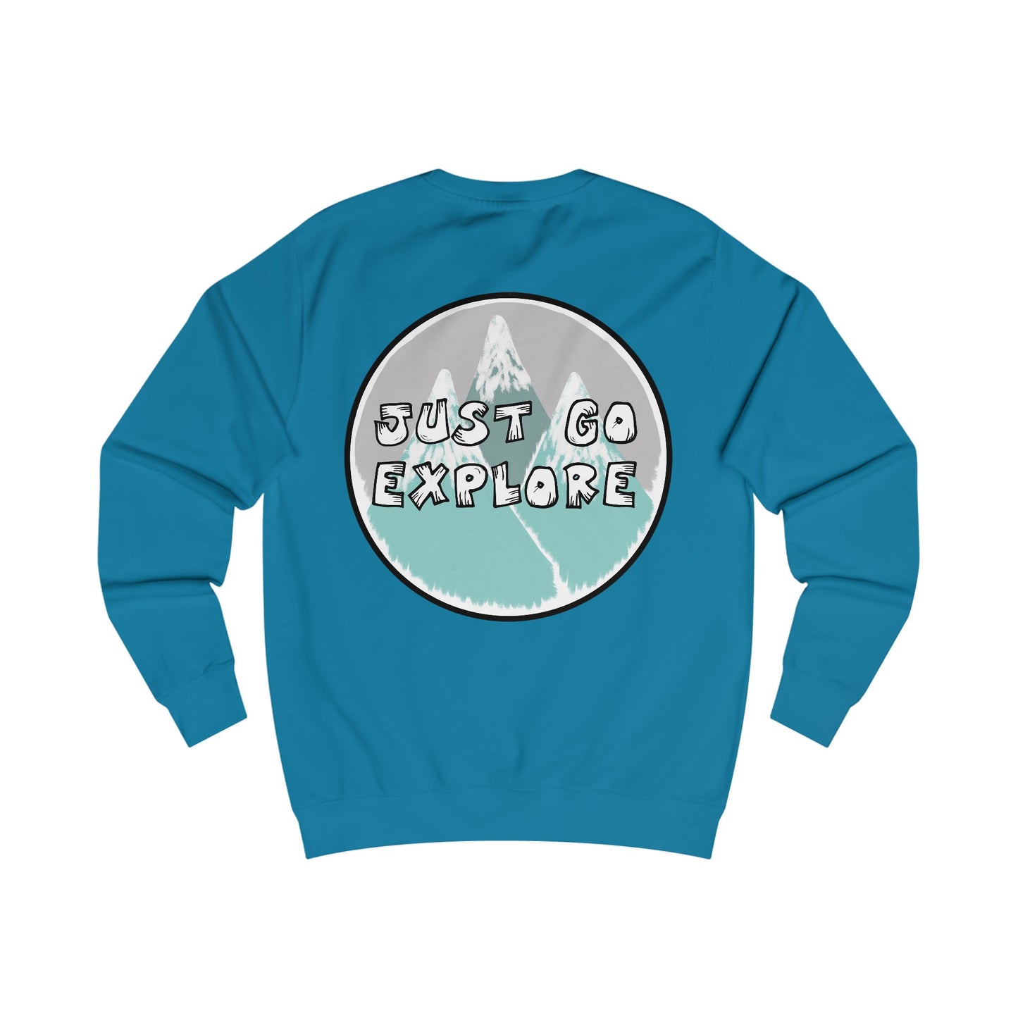 Just Go Explore Mountain Crewneck