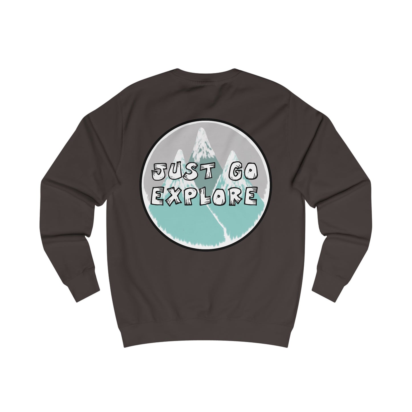 Just Go Explore Mountain Crewneck