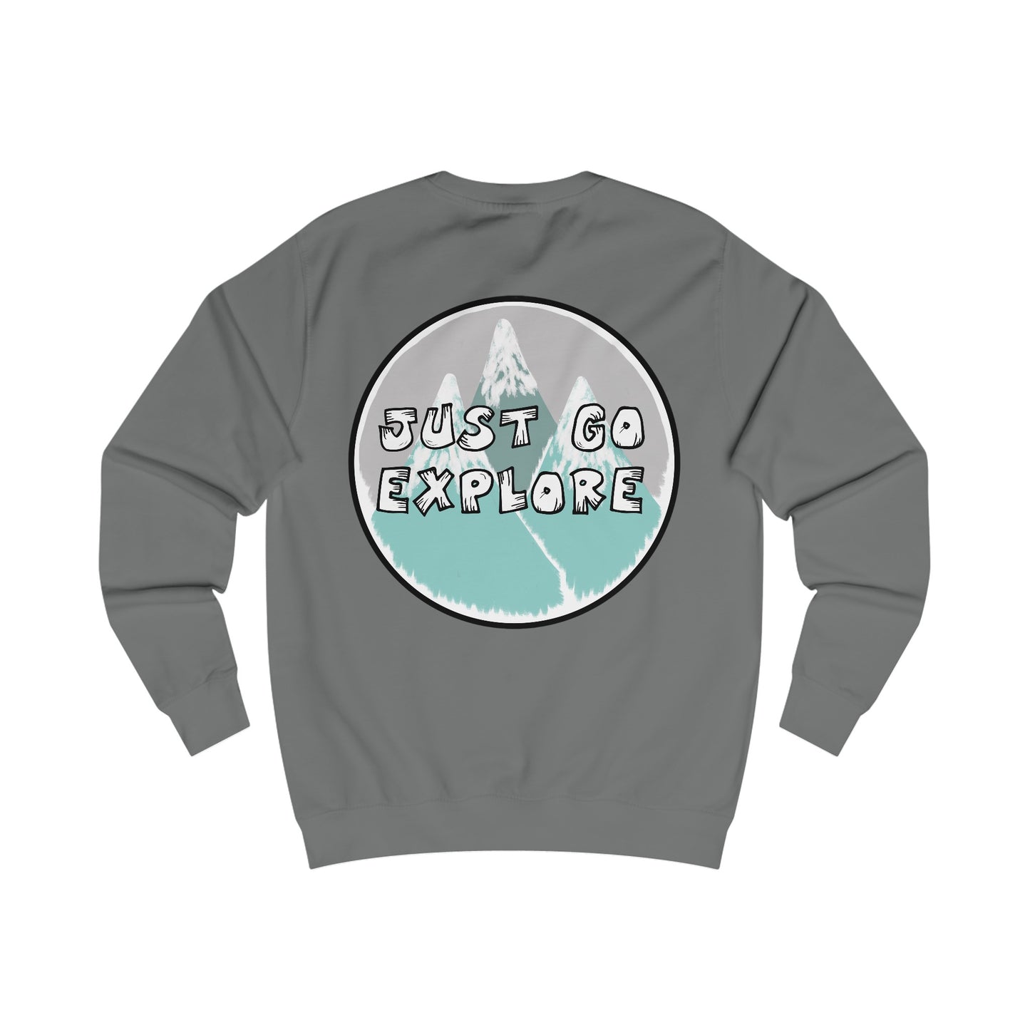 Just Go Explore Mountain Crewneck