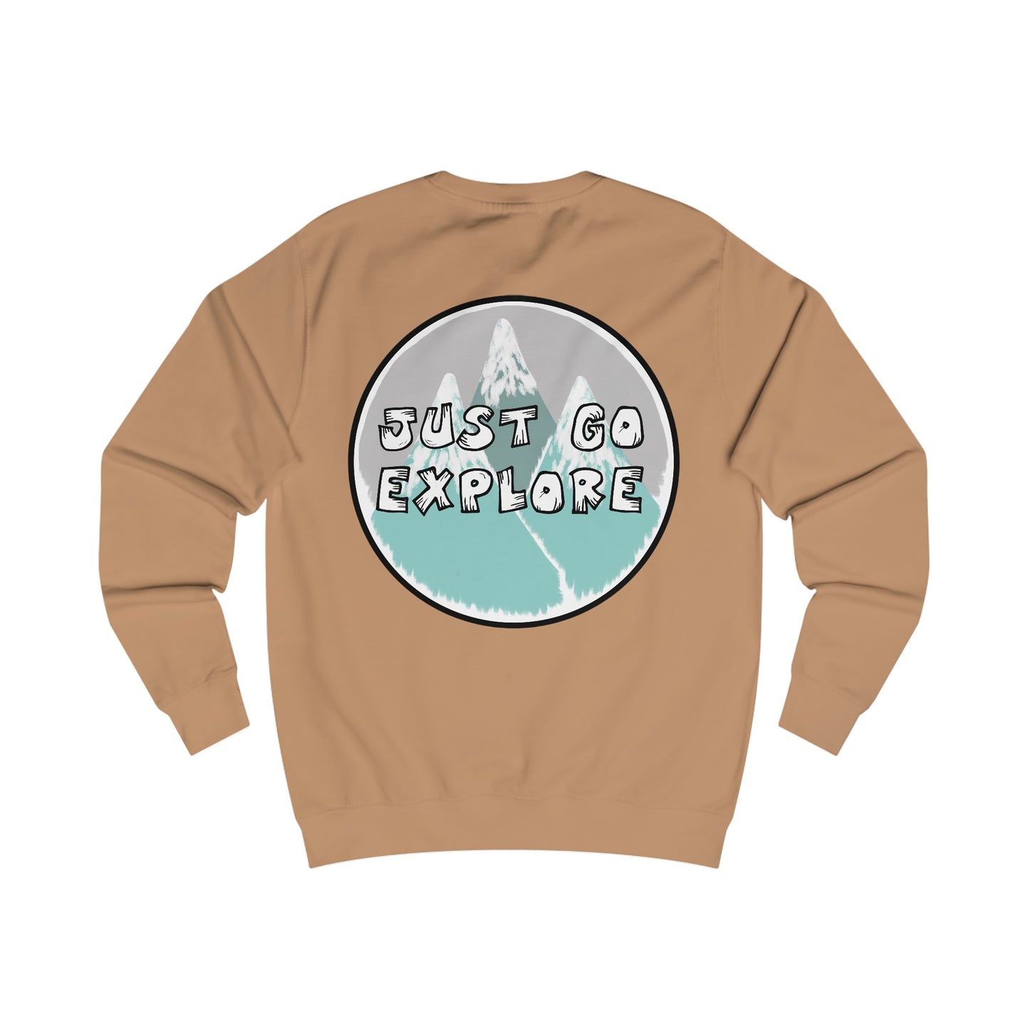 Just Go Explore Mountain Crewneck