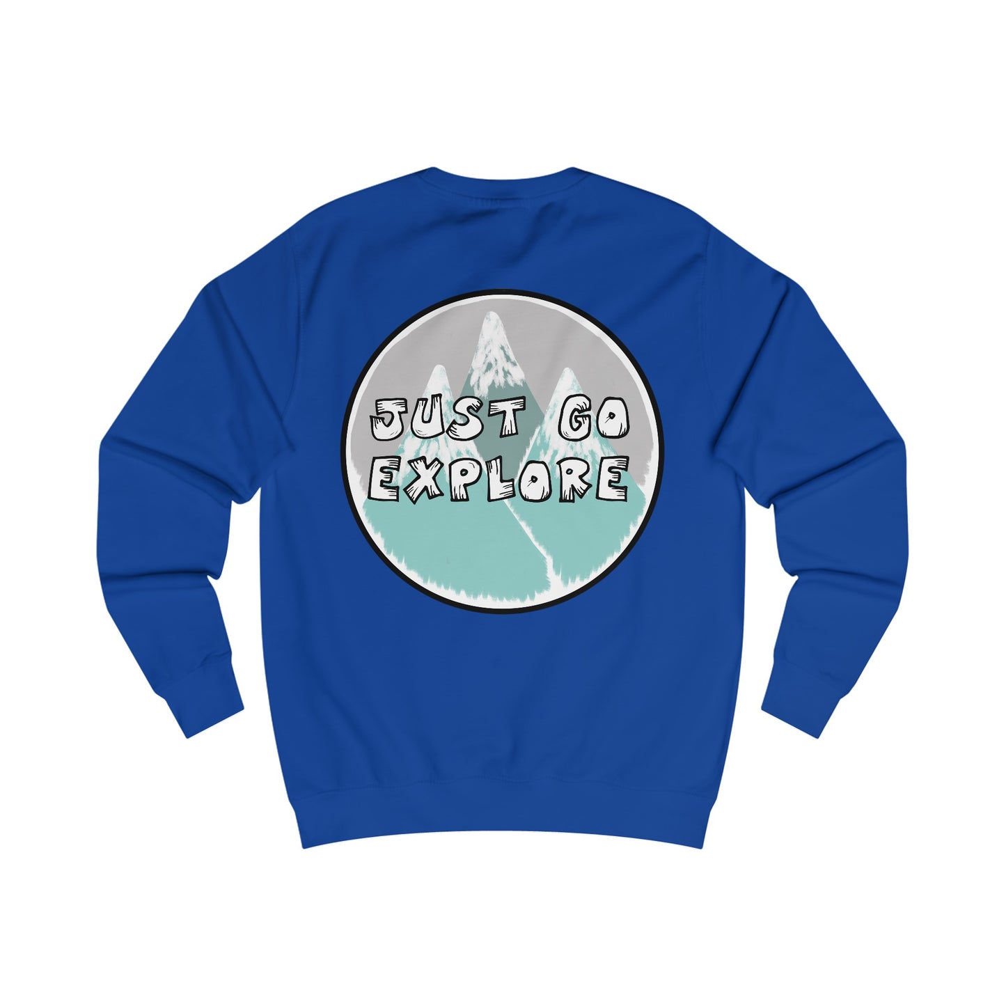 Just Go Explore Mountain Crewneck