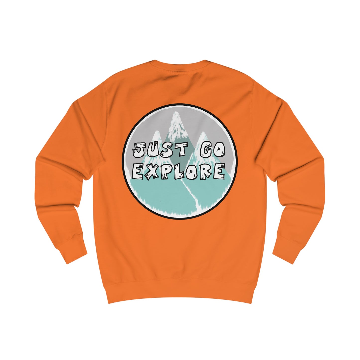 Just Go Explore Mountain Crewneck