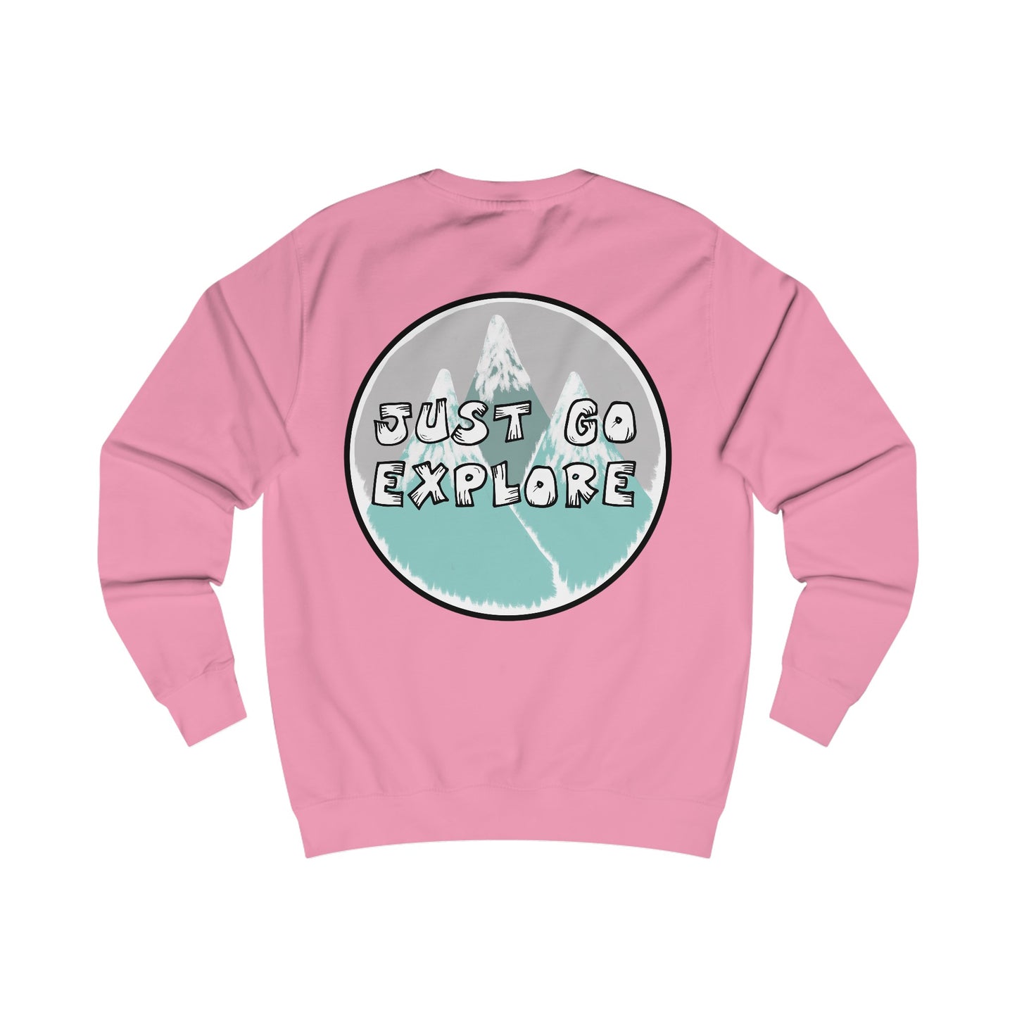 Just Go Explore Mountain Crewneck