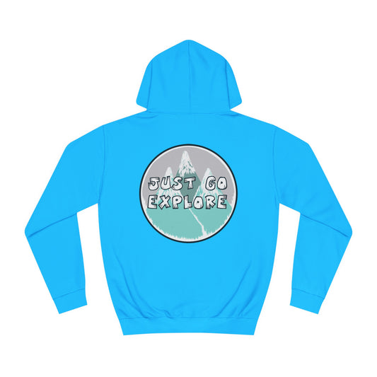 Just Go Explore Mountain Hoodie